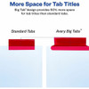 Avery&reg; Big Tab Tab Divider 11123 SPR-AVE11123