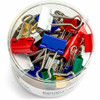 Officemate Binder Clips - Medium - Assorted - 30 - Pack 31026 SPR-OIC31026