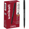 uniball™ Onyx Rollerball Pens - Red Ink - Metal Tip - 12 / Dozen