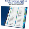 Avery Ready Index Index Divider 11322 SPR-AVE11322