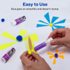 Avery&reg; Glue Stic Disappearing Purple Color - 0.26 oz - Purple - 18 - Pack 98079 SPR-AVE98079