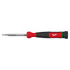 Milwaukee Tool Multi-Bit Screwdriver,Chrome,4 pcs 48-22-2931