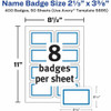 Avery&reg;  Name Badge Label 5895 SPR-AVE5895