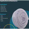 Eastman EZ-Flo 25 Ft. Braided Vinyl Tubing 1 In. ID x 1-1-4 In. OD Bulk Spool 98579 459727