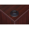 Pedestal Desk Legacy 71" Single Pedestal Desk,Mahogany, Mahogany  LSP7135MH