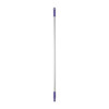 Vikan 1260mm Color Coded Handle, 1 in Dia, Purple, Aluminum 29588
