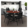 Cain Round Breakroom Table, 48" W, 29" H, Cherry TB48RNDCH