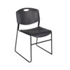 Cain Cain Round Table & Chair Set, Wood, Metal, Polypropylene Top TB48RNDMH44BK