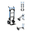 Convertible Hand Truck, 4in1 Qck Chng, 10" Solid Rubber Tires, 800lbs  DTC8635P