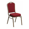 Hercules Banquet Chair, 17-1/4 in W 20-1/4" L 38" H, Fabric Seat