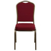 Hercules Banquet Chair, 17-1-4 in W 20-1-4" L 38" H, Fabric Seat  FD-C01-GOLDVEIN-3169-GG
