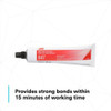 3m Rubber and Gasket Adhesive, 847, 5 fl oz, Tube, Brown 847