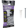 SnapSkru 20ct 8x1.5" Drywl Anchor 50125