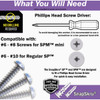 SnapSkru 25ct 6x1.25" Drwl Anchor 50175 249006
