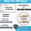 Toggler Snaptoggle 3-16 In.-24 x 2 In. Toggle Bolt (10-Count) 50375 206378