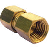Lasco 1/4 In. F x 1/4 In. C Brass Flare Adapter 17-6751