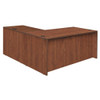 Pedestal Desk Legacy 60" Single Full Pedestal L-Desk,4, Cherry  LLDSPF603047CH