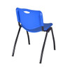Kee Square Table & Chair Set, Wood, Metal, Plastic Top, Grey  TB3636GYBPBK47BE