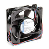 Ebm-Papst Axial Fan, Square, 24V DC, Aluminum, 4 11/16 in W. 4114NH4
