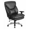 Hercules Office Chair, Black Back, 32-3/4 in W 34" L 48" H, Adjustable Padded