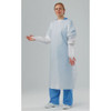 Embossed PolyWear Gown, Polyethylene, Welded, 1 mil, 48 in, White, L, 100 PK  11512