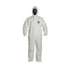 Dupont Hooded Disposable Coveralls, M, White, ProShield(R) 60 NG127SWHMD0025NP