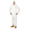 Dupont Hooded Disposable Coveralls, M, White, ProShield(R) 60 NG127SWHMD0025NP