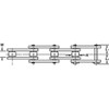 Tsubaki Roller Chain,Conveyor,C2060H ANSI,10 ft. C2060H