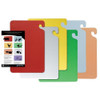 San Jamar Cutting Board Set,18x24,6 Boards CB1824KCGR
