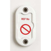 Brady Tag, NanotagTag Holder Kit, Plastic, White, 20 PK NAN-H