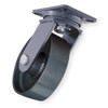 Hamilton Plate Caster,Swivel,Forged Steel,8 in.,4000 lb,A S-CH-83FSB