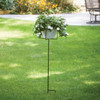American Gardenworks 46 In. H. Black Steel Plant Stand