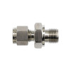 Brennan Industries Strt, SS, Comp. 1/2 in, MBSPP 1/2 in N7002-08-04-SS