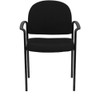 Flash Furniture Black Fabric Stack Chair BT-516-1-BK-GG