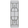 Rectangle Wh 30X96 Plastic Fold Table, 30" W, 96" L, 29" H, Granite White  DAD-YCZ-244-GW-GG