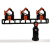 YakAttack SideStage Pro Rod Rack with LockNLoad Mounting System RHM-1007 749925