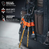 Railer Bit Holder Keychain with (5) Orange Hex Shank Bit Holders RQCBH5 366671