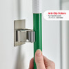 Wrap-It Storage Broom-Mate Stainless Steel Adhesive Broom Holder Hook 500-BM-SS 228340