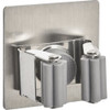 Wrap-It Storage Broom-Mate Stainless Steel Adhesive Broom Holder Hook 500-BM-SS 228340