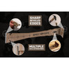 Spec Ops 9.5 In. High-Carbon Steel Trim Bar Nail Puller SPEC-D9TRIM-R 336923