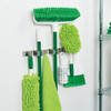 Wrap-It Storage Broom Bar 16 In. Stainless Steel Adhesive Broom Holder 500-BB-34SS 228892