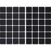Wrap-It Storage Stick 'Em 1 In. Black Hook & Loop Square (24-Count) 424-AQ-1BL