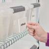 Wrap-It Storage Stick 'Em 1 In. White Hook & Loop Square (24-Count) 424-AQ-1WH 236149