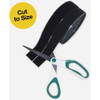 Wrap-It Storage Stick 'Em 3-4 In. x 5 Ft. Black Hook & Loop Roll 400-AR-5BL 237092