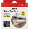Wrap-It Storage Stick 'Em 3-4 In. x 15 Ft. Black Hook & Loop Roll 400-AR-15BL 242062