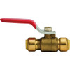 QuickFitting 1-2 In. Push-to-Connect Brass Full Port Ball Valve LF912R 476347