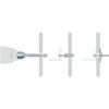 Wej-it 3-8 In. x 6 In. Mushroom-Head Wing Toggle Bolt Anchor (25-Count) TBM3860 221789
