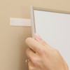 Wrap-It Storage Stick 'Em 3-4 In. x 3-1-2 In. White Hook & Loop Strip (8-Count) 408-AS-35WH 205007