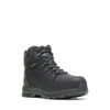 Wolverine Men's 6-Inch Work Boot, 11 M, Steel Toe, Black, W211042 W211042