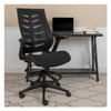 Drafting Chair Black Mesh Drafting Chair, Mesh, Black
